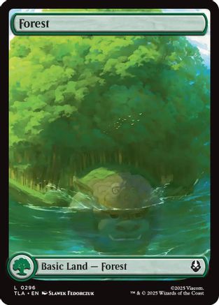 Forest (0296) (TLA-296) - Avatar: The Last Airbender Foil | Grognard Games