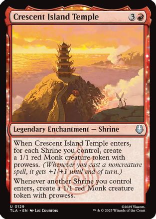 Crescent Island Temple (TLA-126) - Avatar: The Last Airbender Foil | Grognard Games