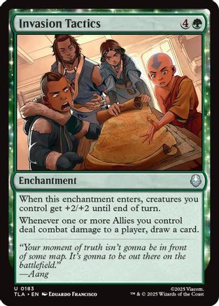 Invasion Tactics (TLA-183) - Avatar: The Last Airbender Foil | Grognard Games