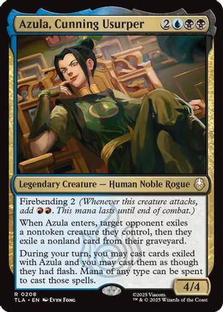 Azula, Cunning Usurper (TLA-208) - Avatar: The Last Airbender | Grognard Games