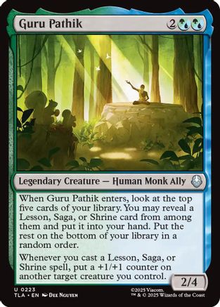 Guru Pathik (TLA-223) - Avatar: The Last Airbender Foil | Grognard Games