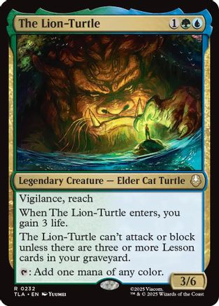 The Lion-Turtle (TLA-232) - Avatar: The Last Airbender | Grognard Games