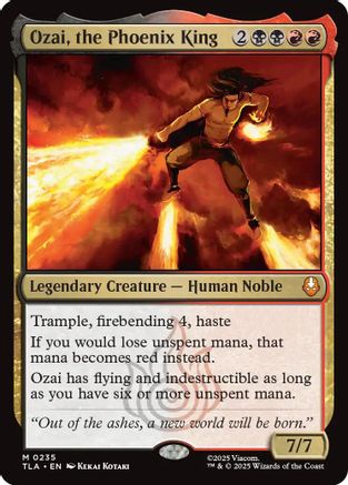 Ozai, the Phoenix King (TLA-235) - Avatar: The Last Airbender | Grognard Games
