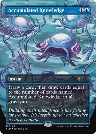 Accumulated Knowledge (SLD-2140) - Secret Lair Drop Series Foil | Grognard Games