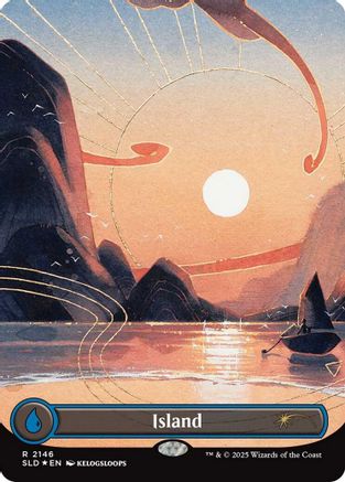 Island (2146) (SLD-2146) - Secret Lair Drop Series Foil | Grognard Games
