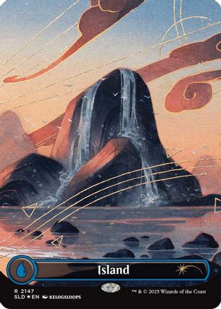 Island (2147) (SLD-2147) - Secret Lair Drop Series Foil | Grognard Games