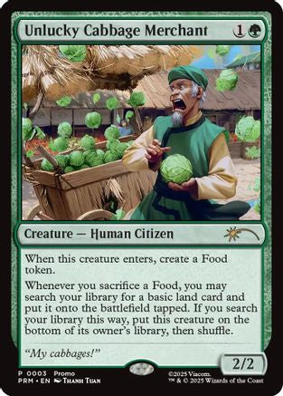 Unlucky Cabbage Merchant (UMP-003) - Unique and Miscellaneous Promos | Grognard Games