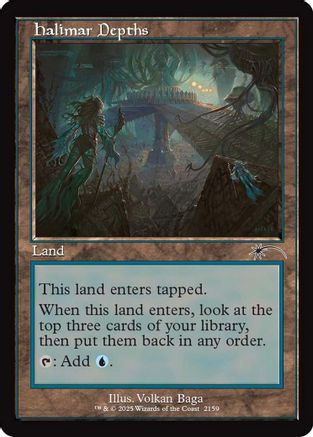 Halimar Depths (Retro Frame) (SLD-2159) - Secret Lair Drop Series | Grognard Games