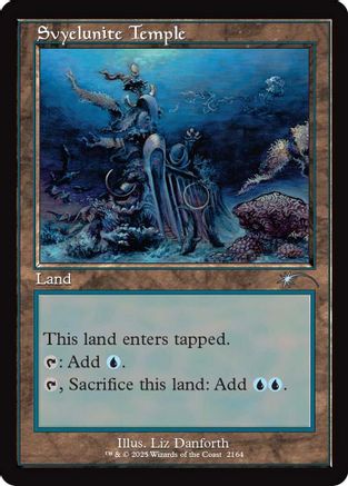 Svyelunite Temple (Retro Frame) (SLD-2164) - Secret Lair Drop Series | Grognard Games