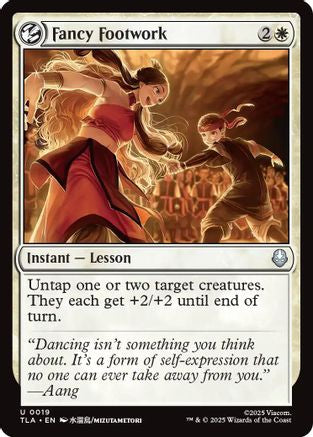 Fancy Footwork (TLA-019) - Avatar: The Last Airbender Foil | Grognard Games