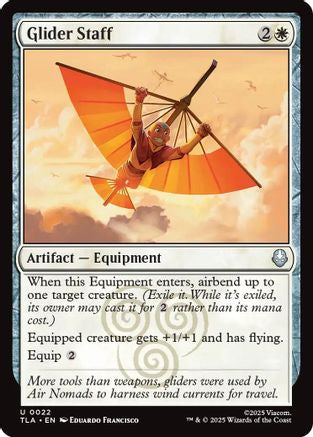 Glider Staff (TLA-022) - Avatar: The Last Airbender Foil | Grognard Games