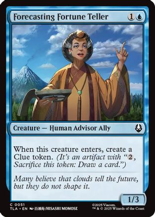 Forecasting Fortune Teller (TLA-030) - Avatar: The Last Airbender | Grognard Games