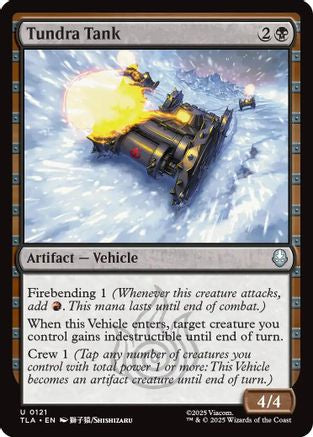 Tundra Tank (TLA-121) - Avatar: The Last Airbender | Grognard Games