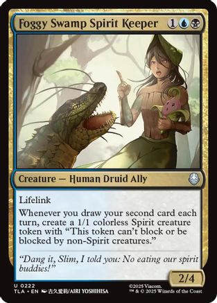 Foggy Swamp Spirit Keeper (TLA-222) - Avatar: The Last Airbender Foil | Grognard Games