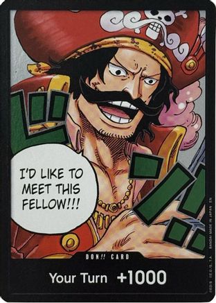 DON!! Card (Gol.D.Roger) - Carrying On His Will Foil | Grognard Games