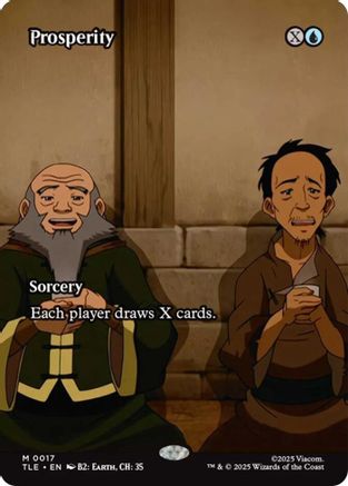 Prosperity (Borderless) (TLE-017) - Avatar: The Last Airbender: Eternal-Legal | Grognard Games