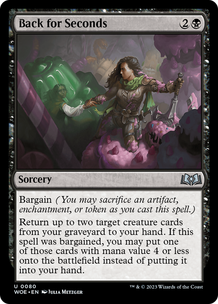 Back for Seconds [Wilds of Eldraine] | Grognard Games