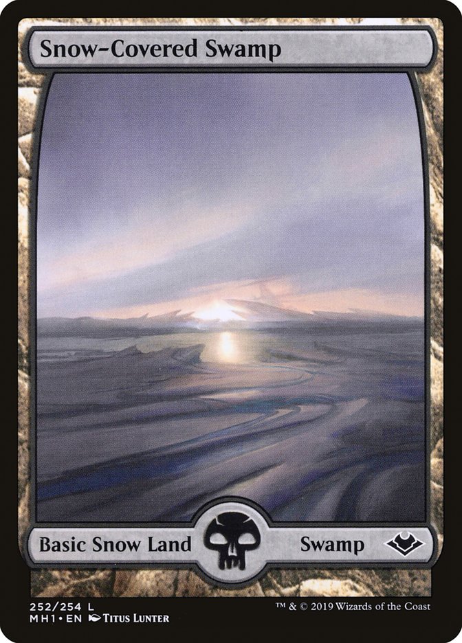 Snow-Covered Swamp [Modern Horizons] | Grognard Games