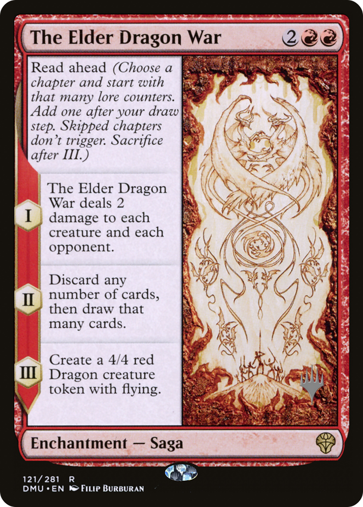 The Elder Dragon War (Promo Pack) [Dominaria United Promos] | Grognard Games