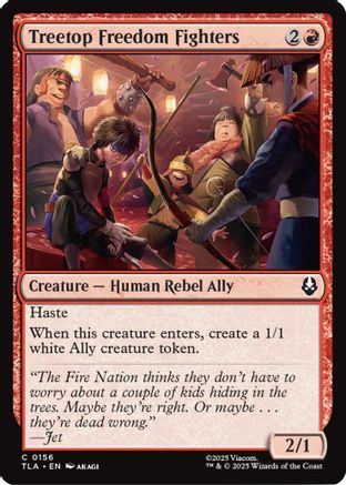 Treetop Freedom Fighters (TLA-156) - Avatar: The Last Airbender | Grognard Games
