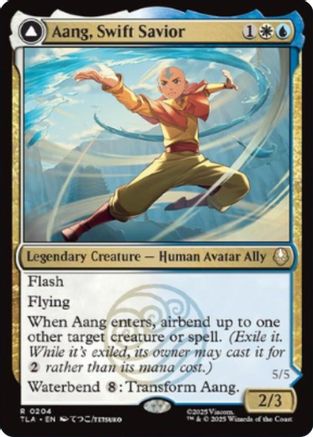 Aang, Swift Savior (TLA-204) - Avatar: The Last Airbender | Grognard Games