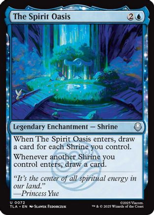 The Spirit Oasis (TLA-072) - Avatar: The Last Airbender Foil | Grognard Games