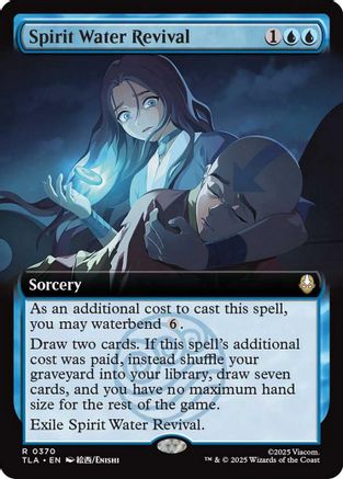 Spirit Water Revival (Extended Art) (TLA-370) - Avatar: The Last Airbender | Grognard Games