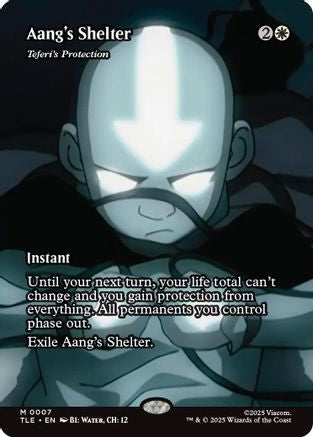 Aang's Shelter - Teferi's Protection (Borderless) (TLE-007) - Avatar: The Last Airbender: Eternal-Legal | Grognard Games