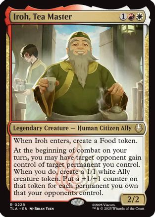 Iroh, Tea Master (TLA-228) - Avatar: The Last Airbender | Grognard Games