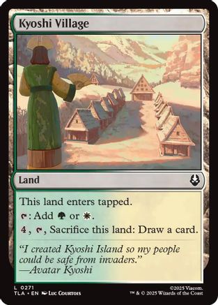 Kyoshi Village (TLA-271) - Avatar: The Last Airbender Foil | Grognard Games