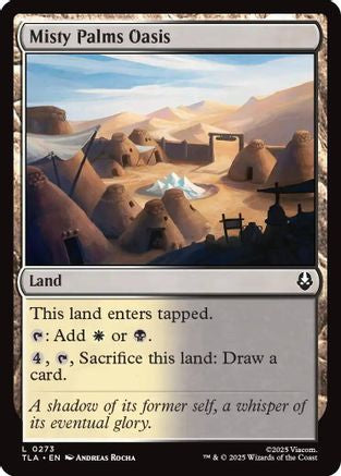 Misty Palms Oasis (TLA-273) - Avatar: The Last Airbender Foil | Grognard Games