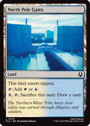 North Pole Gates (TLA-274) - Avatar: The Last Airbender Foil | Grognard Games