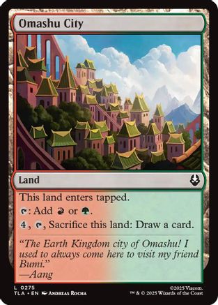 Omashu City (TLA-275) - Avatar: The Last Airbender Foil | Grognard Games