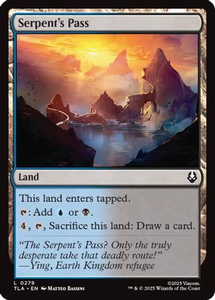 Serpent's Pass (TLA-279) - Avatar: The Last Airbender Foil | Grognard Games