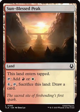 Sun-Blessed Peak (TLA-280) - Avatar: The Last Airbender | Grognard Games