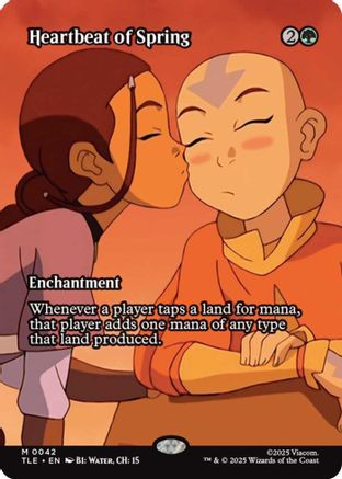 Heartbeat of Spring (Borderless) (TLE-042) - Avatar: The Last Airbender: Eternal-Legal | Grognard Games
