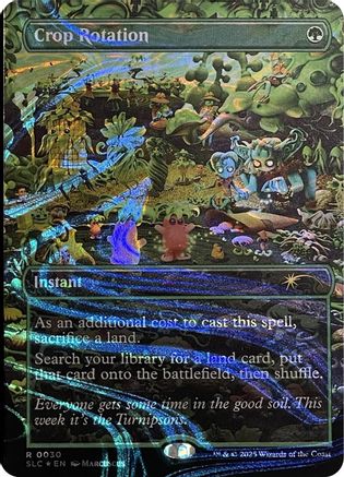 Crop Rotation (Halo Foil) (SLC-030) - Secret Lair Countdown Kit Foil | Grognard Games