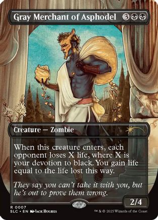 Gray Merchant of Asphodel (SLC-007) - Secret Lair Countdown Kit Foil | Grognard Games
