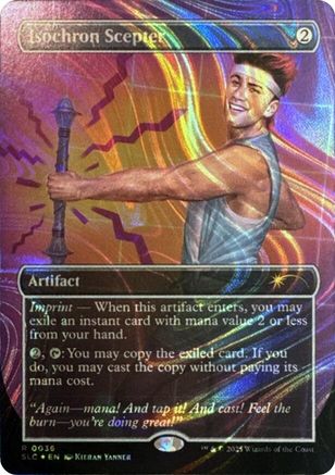 Isochron Scepter (Halo Foil) (SLC-036) - Secret Lair Countdown Kit Foil | Grognard Games