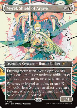 Myrel, Shield of Argive (SLC-013) - Secret Lair Countdown Kit | Grognard Games