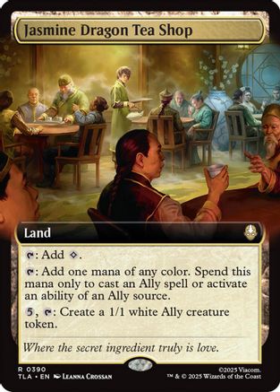 Jasmine Dragon Tea Shop (Extended Art) (TLA-390) - Avatar: The Last Airbender Foil | Grognard Games