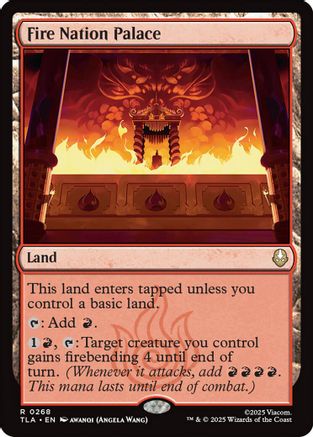 Fire Nation Palace (TLA-268) - Avatar: The Last Airbender Foil | Grognard Games