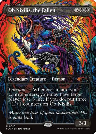 Ob Nixilis, the Fallen (SLC-015) - Secret Lair Countdown Kit Foil | Grognard Games