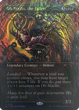 Ob Nixilis, the Fallen (Halo Foil) (SLC-042) - Secret Lair Countdown Kit Foil | Grognard Games