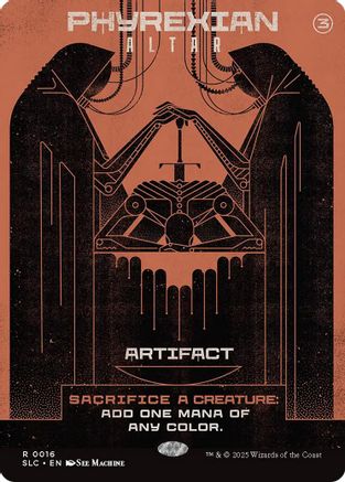 Phyrexian Altar (SLC-016) - Secret Lair Countdown Kit Foil | Grognard Games