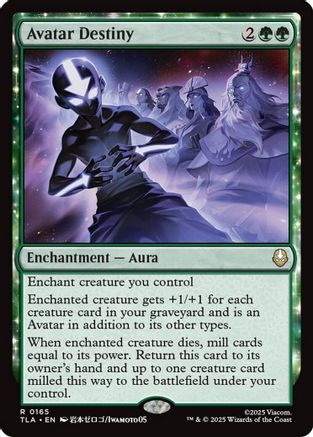 Avatar Destiny (TLA-165) - Avatar: The Last Airbender Foil | Grognard Games