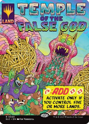 Temple of the False God (SLC-020) - Secret Lair Countdown Kit Foil | Grognard Games
