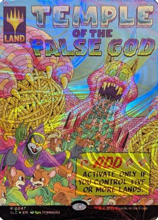 Temple of the False God (Halo Foil) (SLC-047) - Secret Lair Countdown Kit Foil | Grognard Games