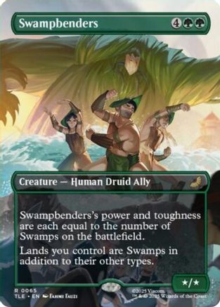 Swampbenders (Borderless) (TLE-065) - Avatar: The Last Airbender: Eternal-Legal | Grognard Games