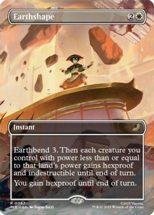 Earthshape (Borderless) (TLE-067) - Avatar: The Last Airbender: Eternal-Legal | Grognard Games